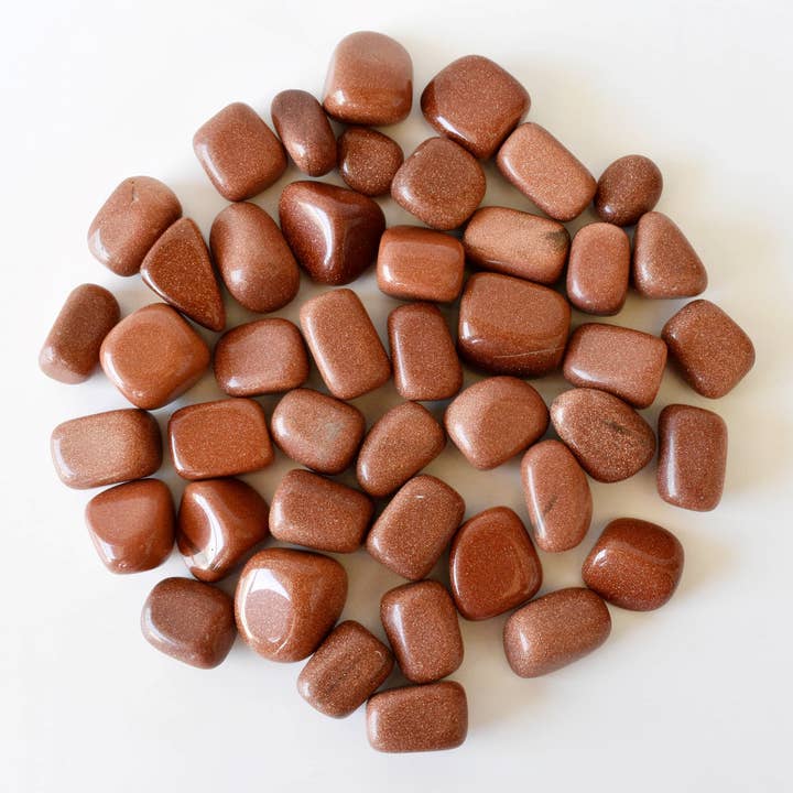 Soothing Crystals - Wholesale Spiritual Stone/Crystal - 100g Tumbled Stones | Red Sandstone | Healing Crystals Stone7