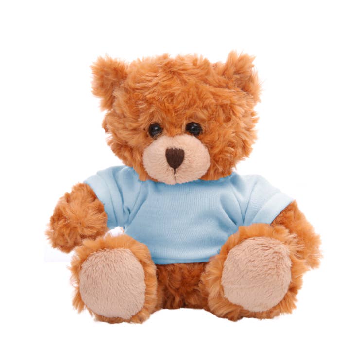 Plushland – Engroshandel Plyslegetøj - Børn og baby – Tilpassede Plush bamse med tee shirt, siddende, 11