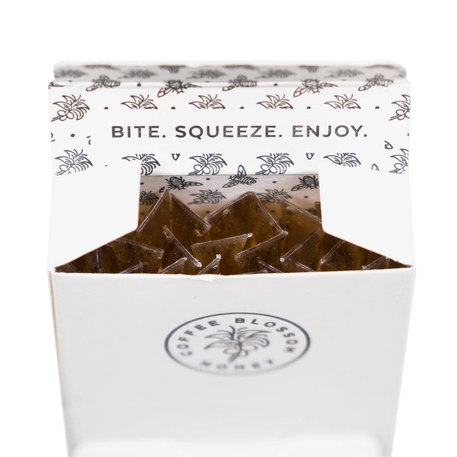 Coffee Blossom Honey - Wholesale Honey - Coffee Blossom Honey - Kickstand Box (box of 25 honeysticks)9