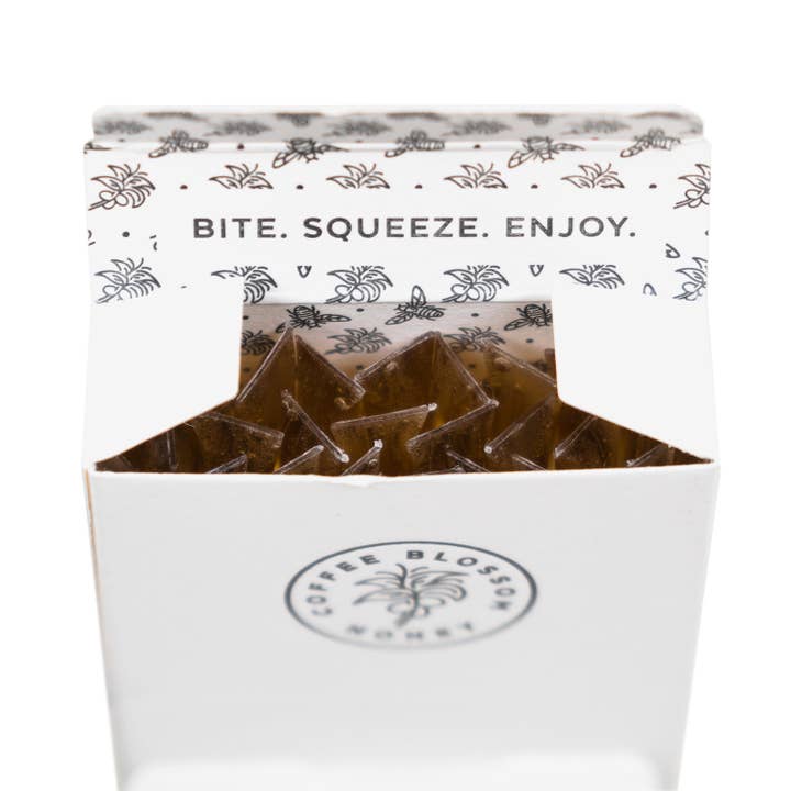 Coffee Blossom Honey - Wholesale Honey - Coffee Blossom Honey - Kickstand Box (box of 25 honeysticks)9
