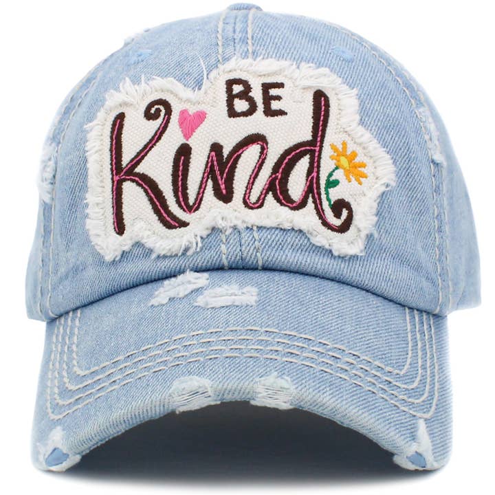 KBETHOS - Wholesale Baseball Cap - Women's - BE KIND VINTAGE BALLCAP7