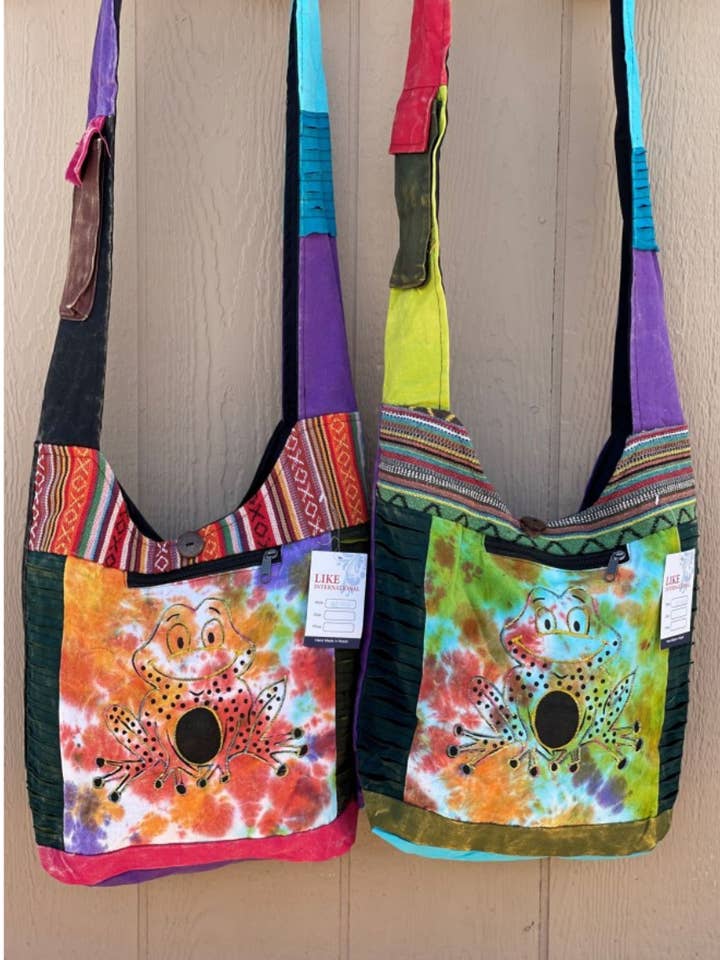Bolso hobo con bordado de rana para venta al por mayor de Like International