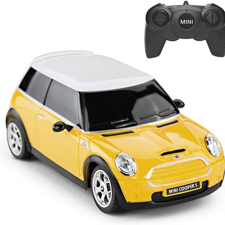 1:24 Mini Cooper Model 2.4G RC Cars Yellow for wholesale by AZ Trading & Import (Toys, RC Toys & More)
