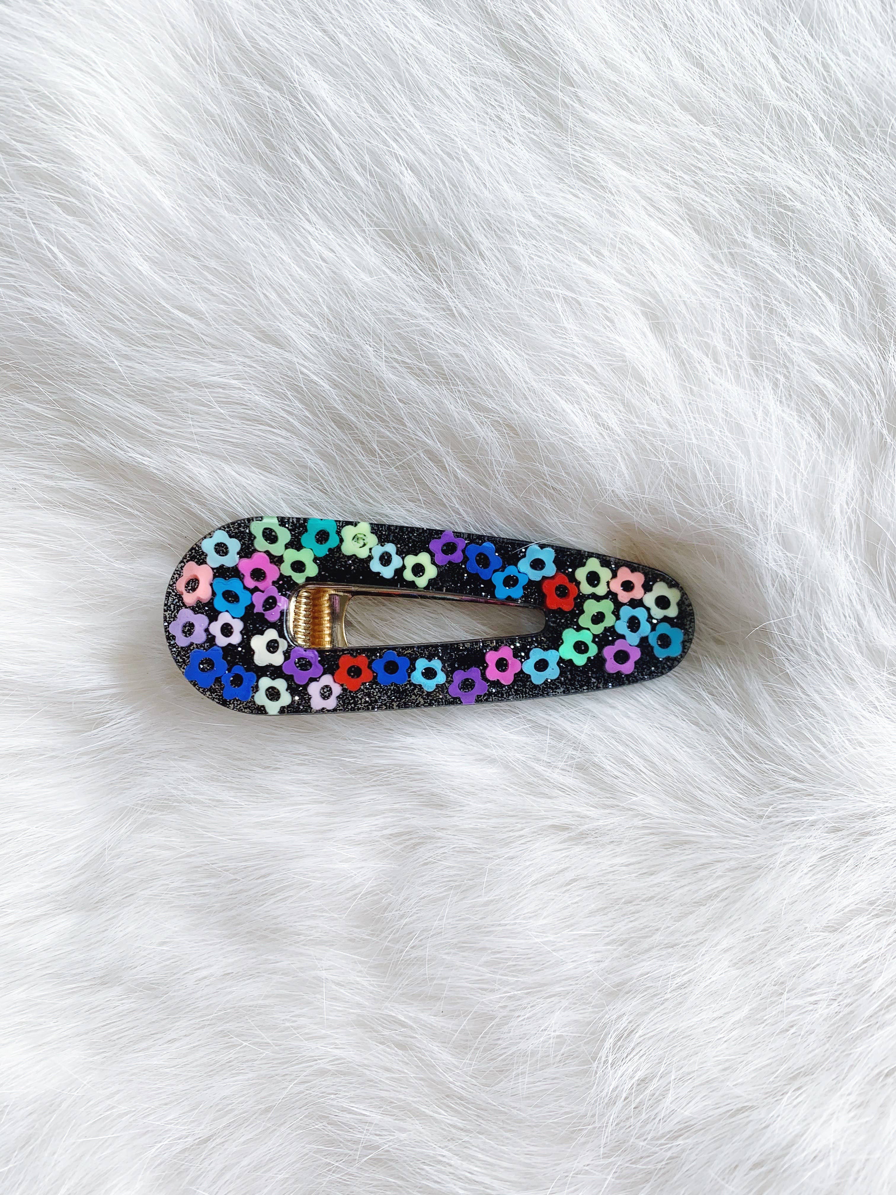 Coco's Musings - Wholesale Hair Clip - Women's - Night Garden Hair Clips0