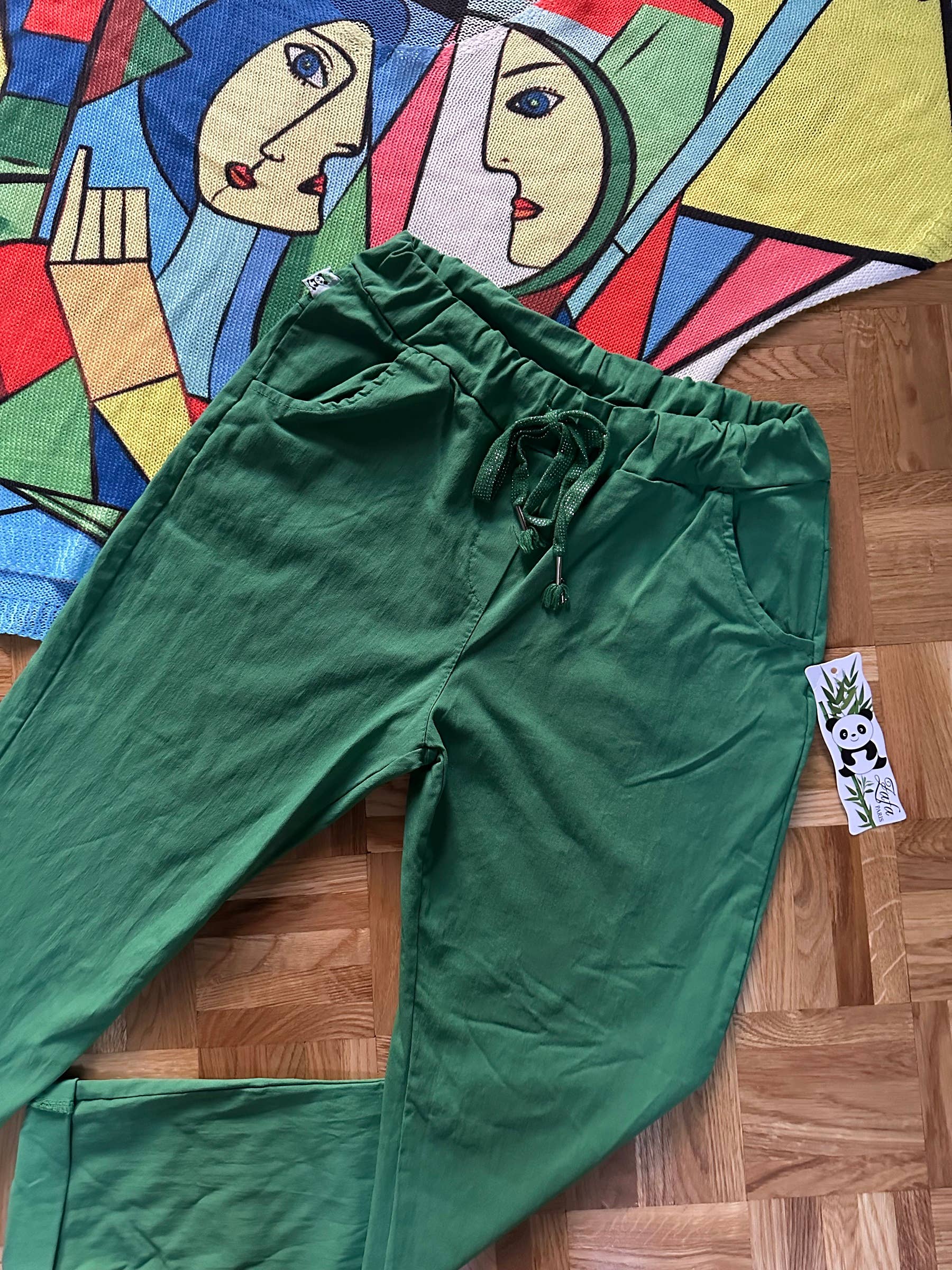 ZAFA PARIS - Wholesale Pants – Women's - 74FB0P002-PLUS size-pantajogg with pouch29