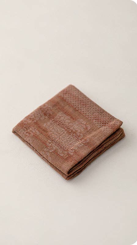 Gohobi （We cover U.S. import duties） - Vente Torchons - Gohobi Serviette de Thé Gongfu en Coton et Lin Teints à la Main8