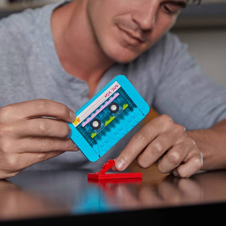 Brickcraft - Wholesale Building Set - Kids - MTV Cassette Tape Brick Building Set2