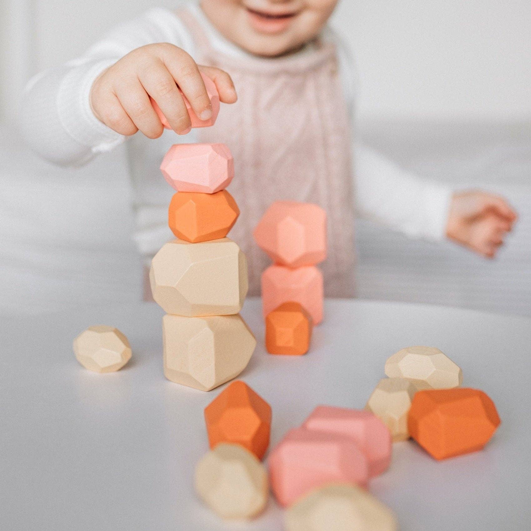 Mindful and Co Kids – Großhandel Holzspielzeug – Kinder – Geduld Pebbles8
