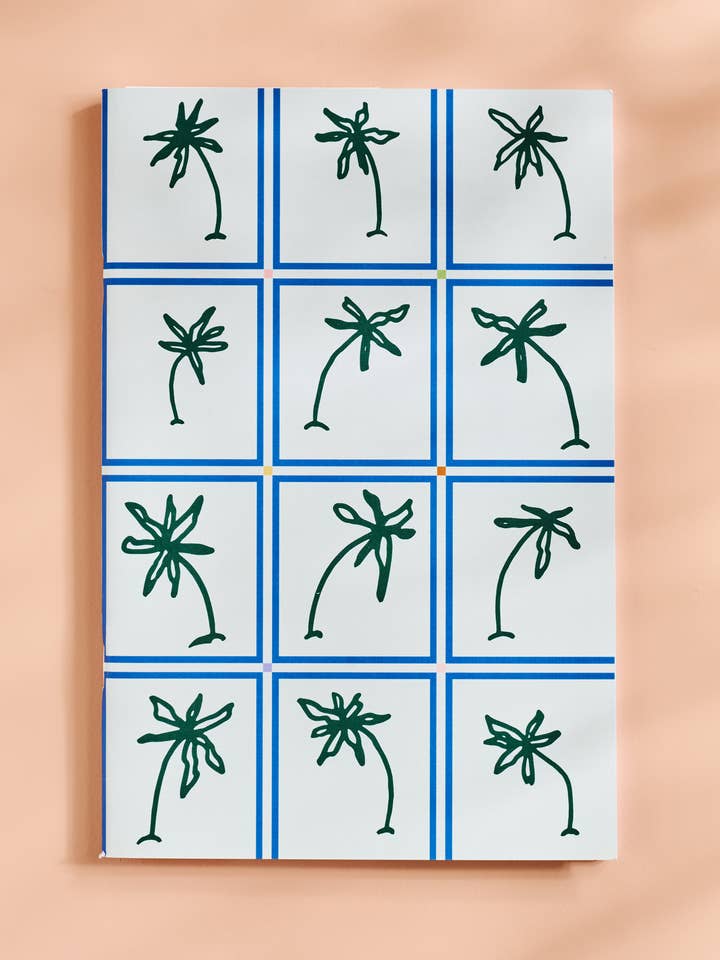 Palm Grid Weekly Planner for wholesale by One & Only Paper