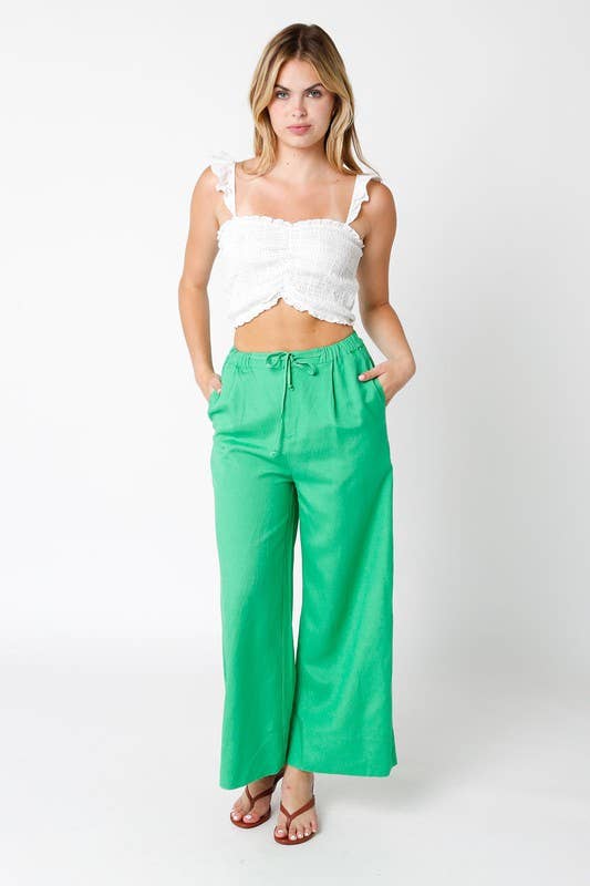 Green Sury Pants for wholesale on Faire2
