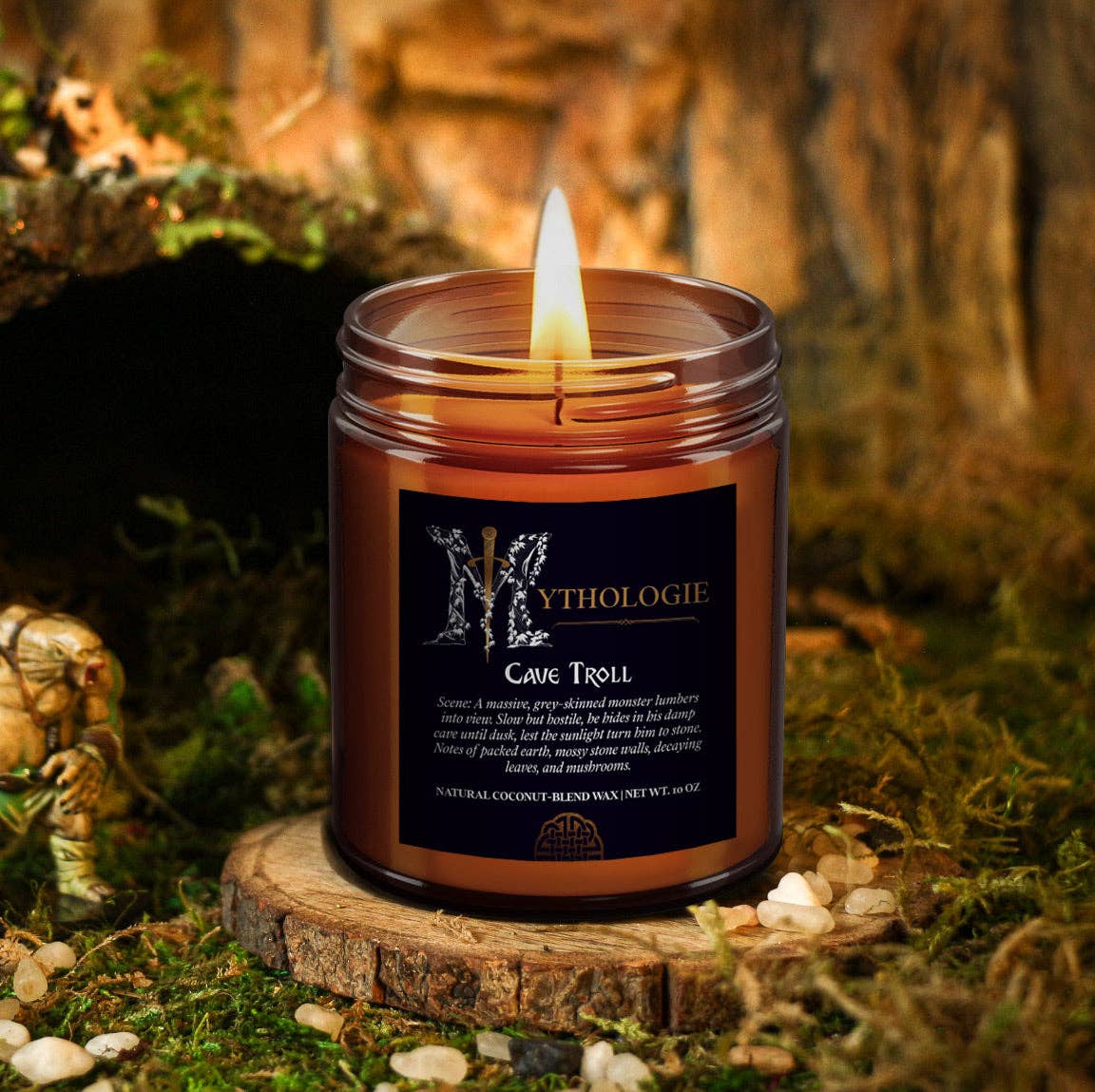 Mythologie Candles – wholesale Burkljus – Cave Troll2