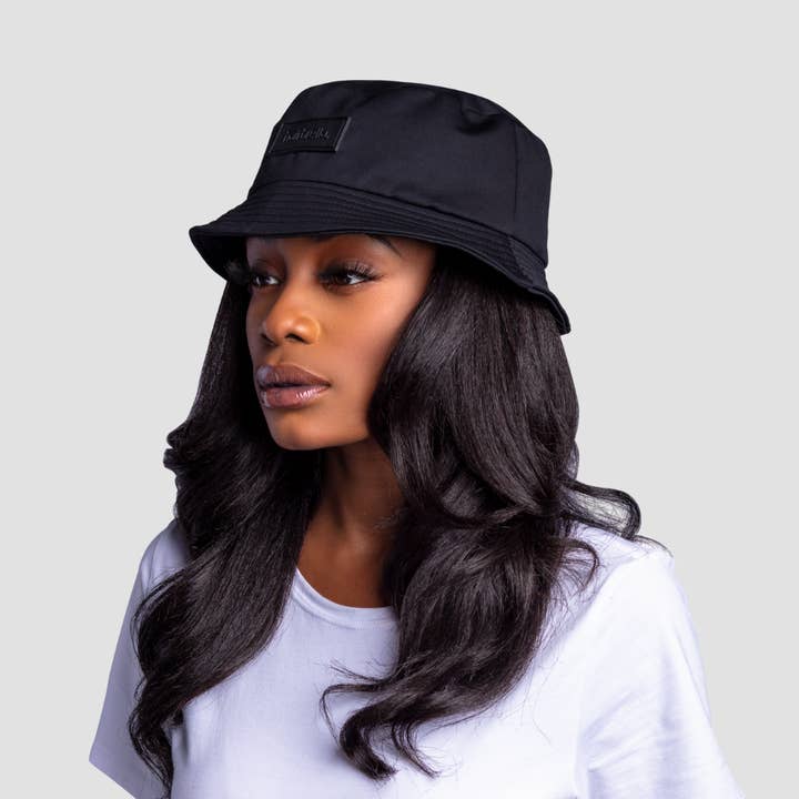 Waterproof, Satin-Lined Bucket Hat for wholesale by Hairbrella