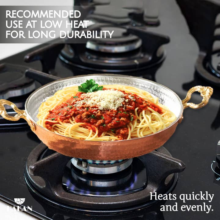 Hakan - Wholesale Pan - Hakan Copper Egg Pan for Cooking, Handmade Small Frying Pan12