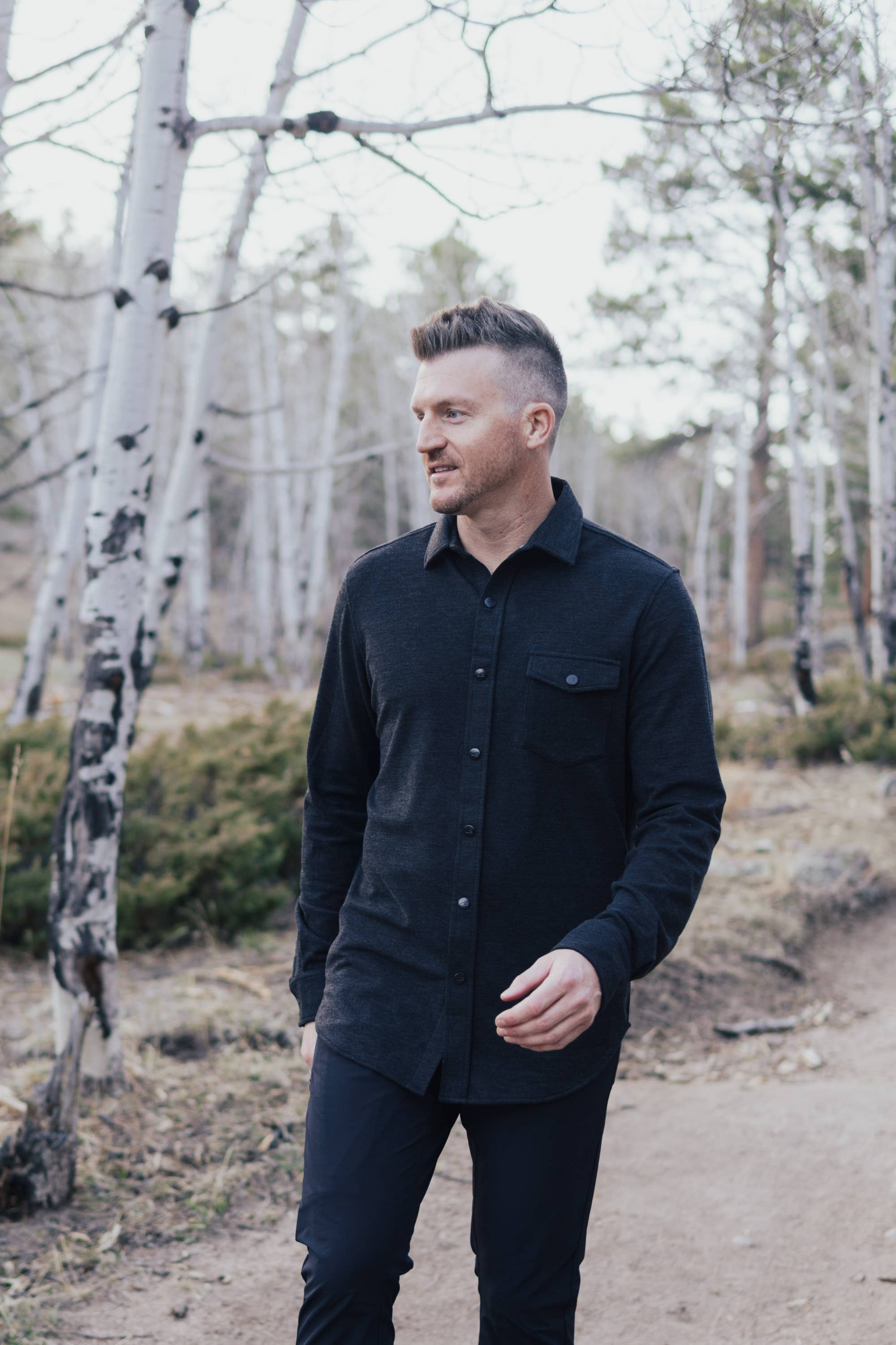 Belong Designs - Wholesale Button Down Shirt - Men's - Men's Sherman Fleece Button Up25