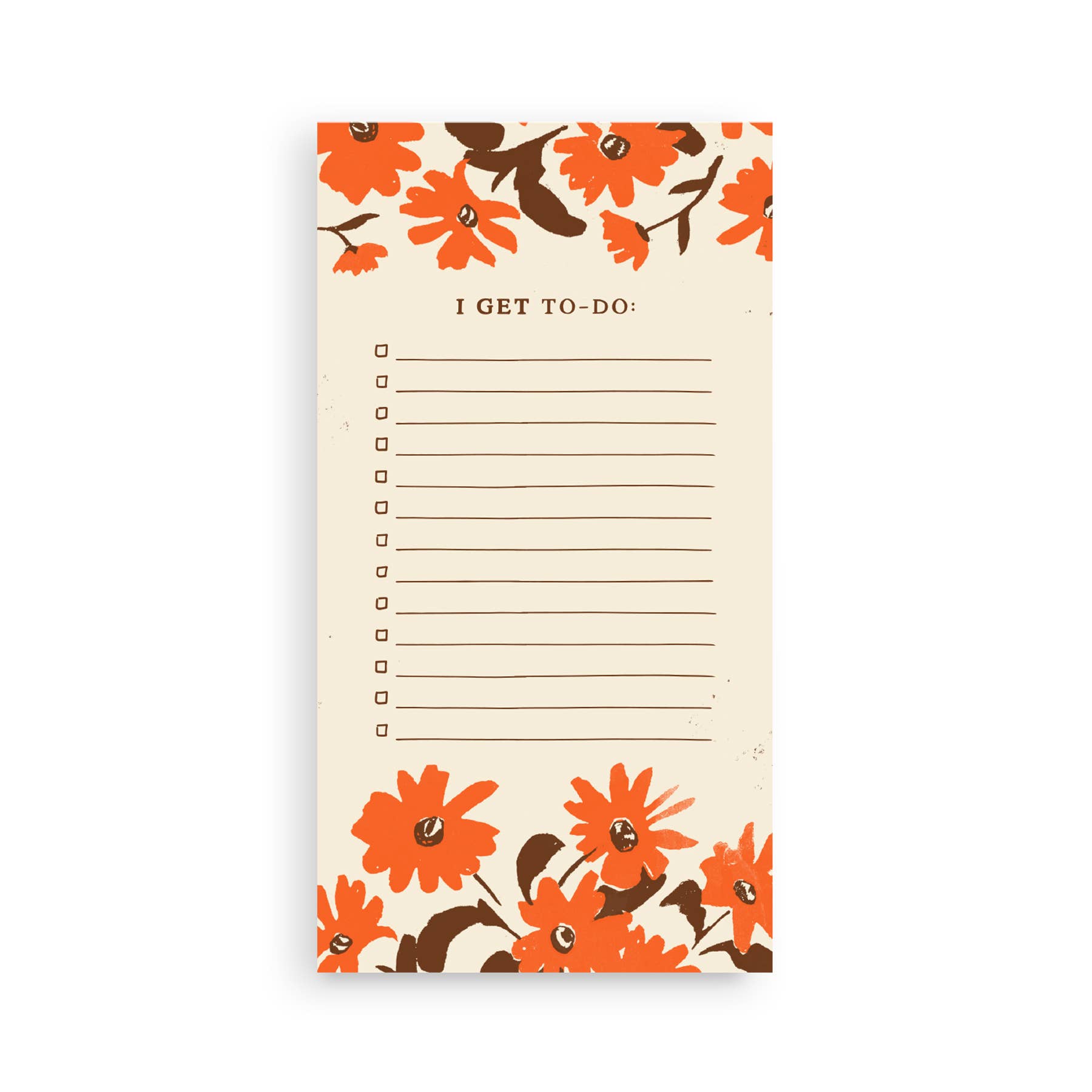 Naomi Paper Co. - Wholesale Notepad - I Get To-Do List