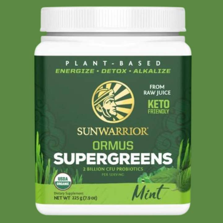 Ormus Mint SuperGreens - Plant-Based Probiotics for wholesale by Sunwarrior