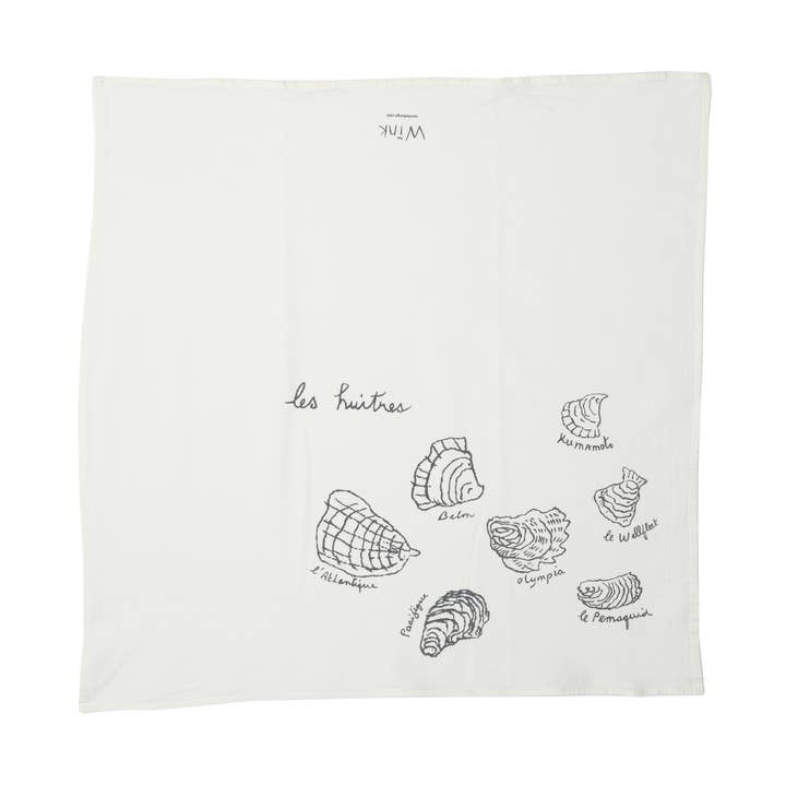 a wink design - Wholesale Tea Towel - oyster variety tea towel1