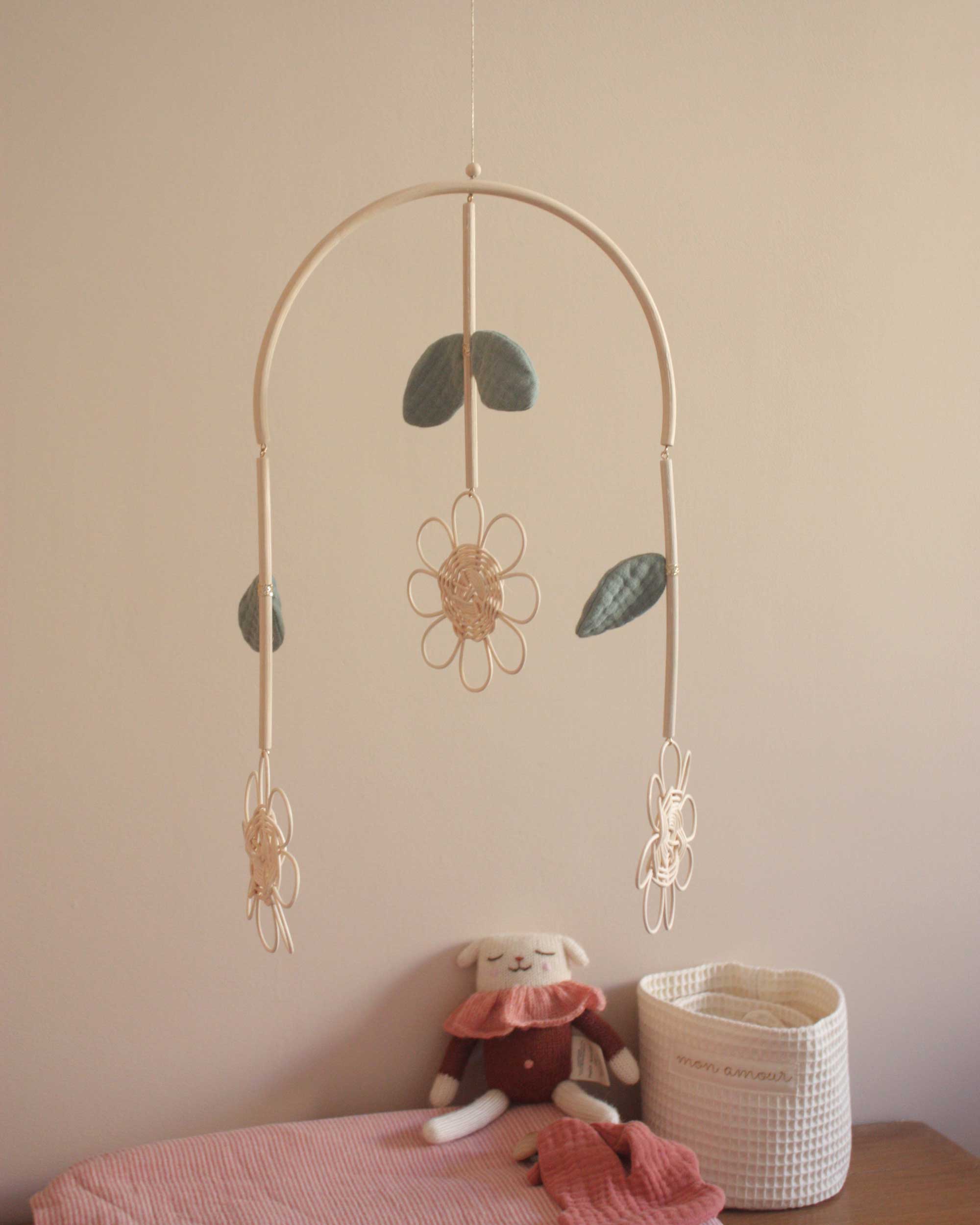 ateliersolelh - Wholesale Baby Mobile - mobile hanging daisies6