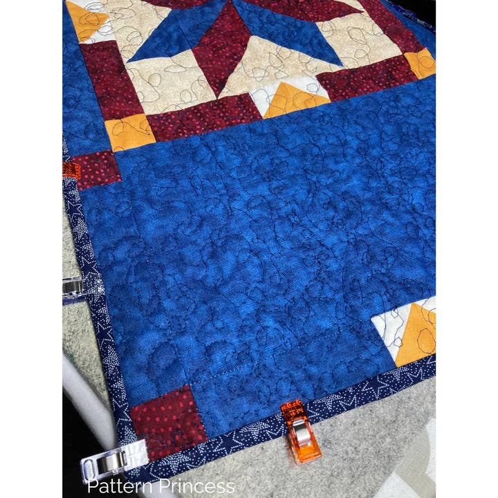 Pattern Princess - Wholesale Placemat - Americana Star Placemat Quilt Pattern 2
