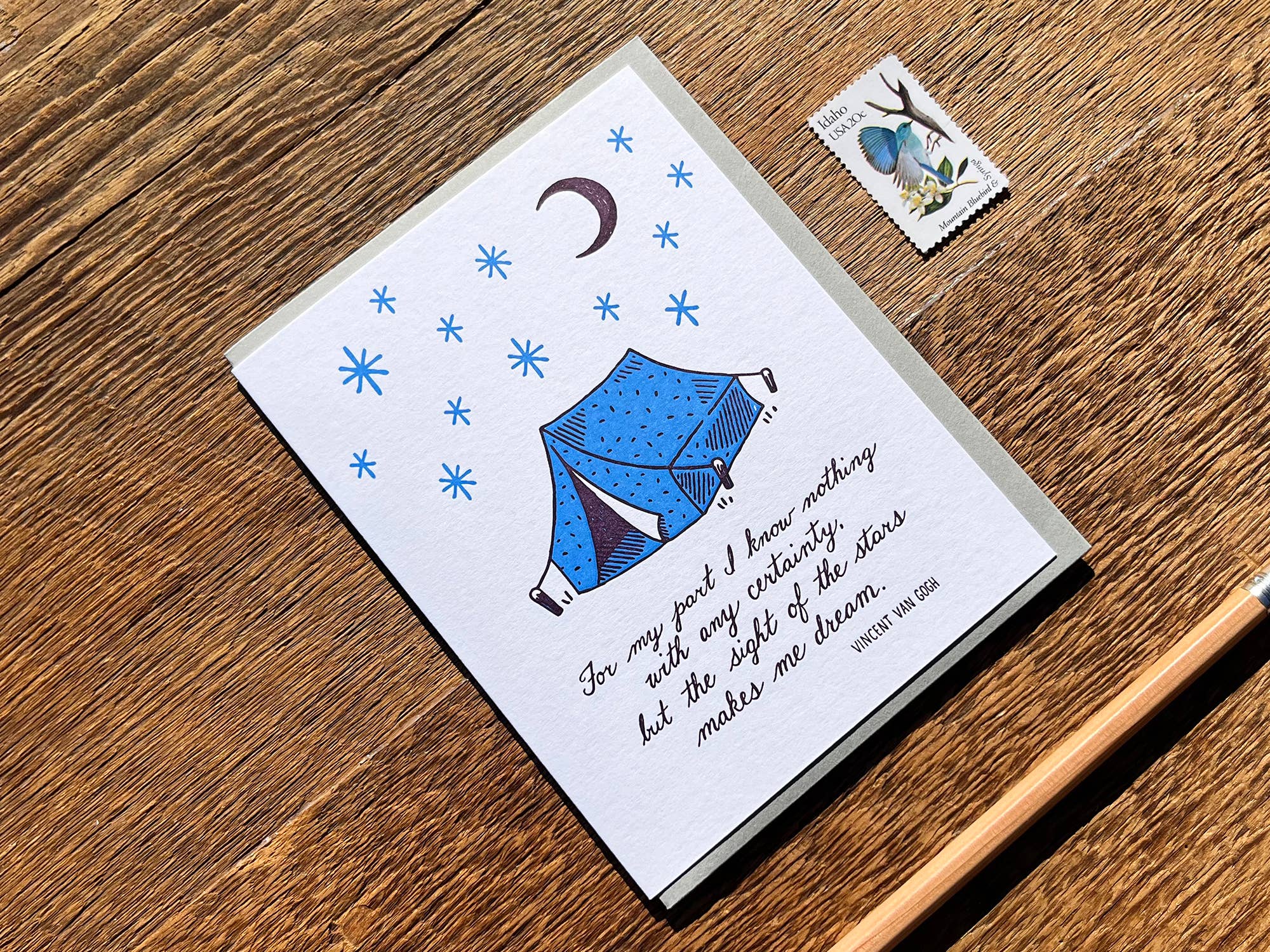 Noteworthy Paper & Press - Wholesale Everyday Greeting Card - Van Gogh Quote Card2