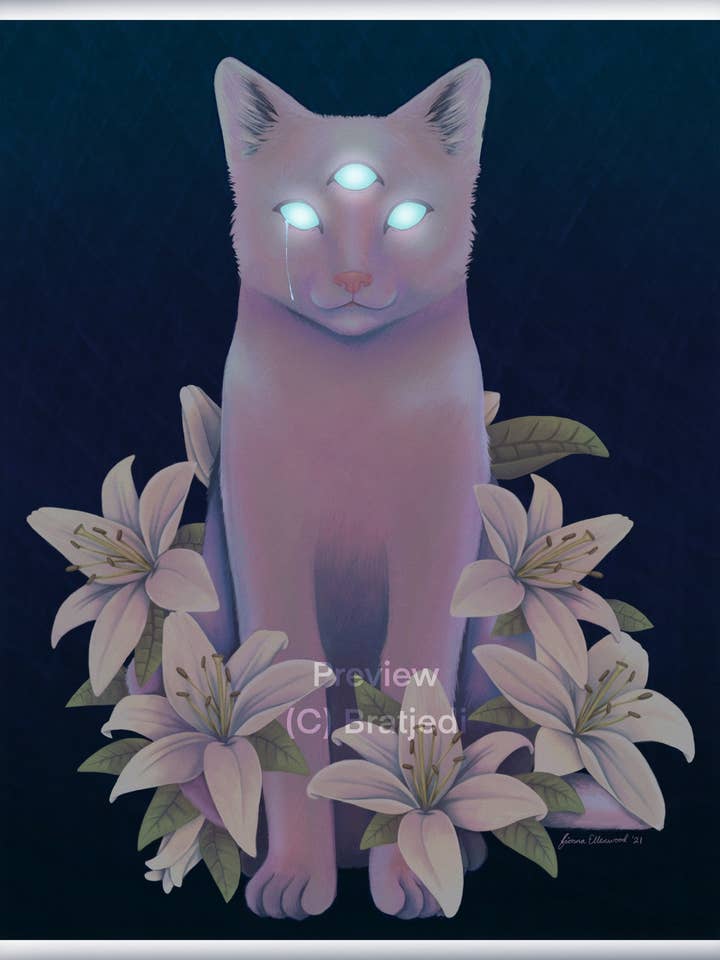 Gloss finish Art Print - "Poison" for wholesale by Bratjedi