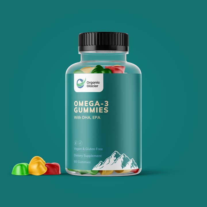 Omega-3 Gummies for wholesale by Organic Glacier