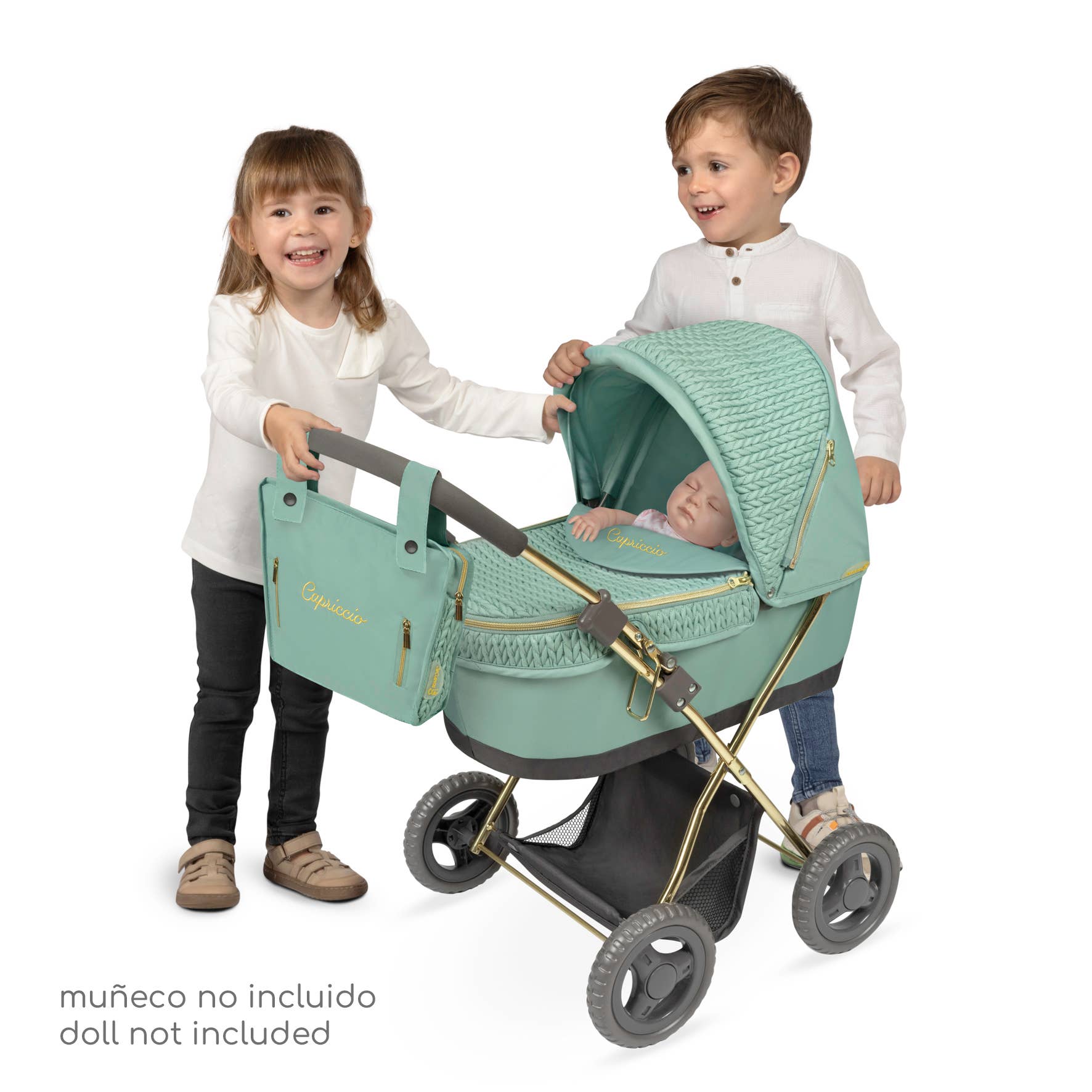 DeCuevas Toys – wholesale Doll pram – Kids – 85073 - Foldable doll stroller "Capriccio"1
