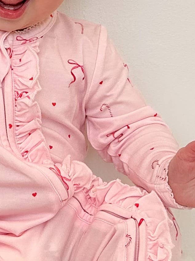 Bambus/Organische Baumwolle Strampler - Süßer Weihnachtszauber für den Großhandel von Elke & Indigo