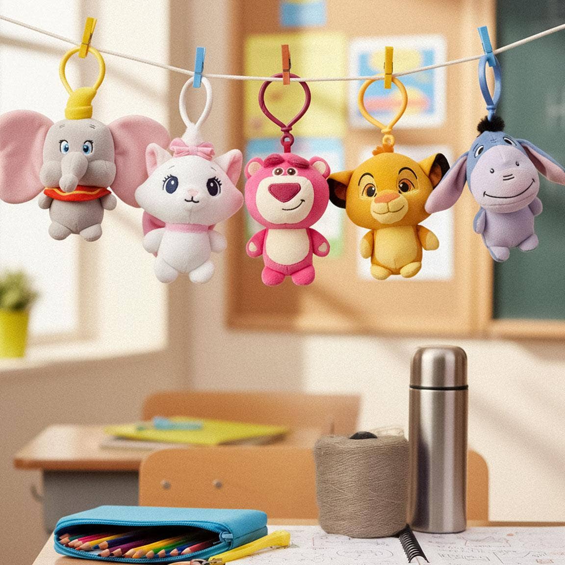 Mastoys, S.L. - Wholesale Stuffed/Plush Toy - Kids & Baby - BAG CLIP 24 PIECES DISNEY - 26000031163