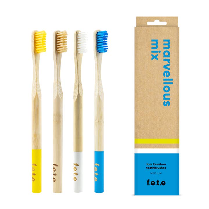 from earth to earth USA - Vendita all'ingrosso Spazzolino da denti - f.e.t.e | Bamboo Spazzolini Multipack