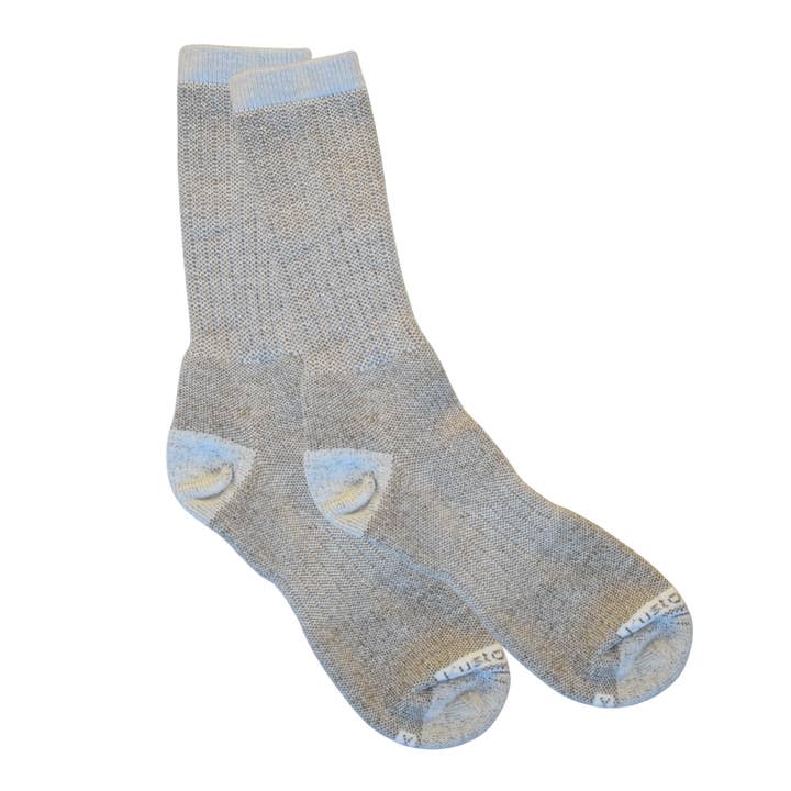 Crew Socks - Temperature Control - Merino Wool -Coyote Beige for wholesale by Kustom Knits