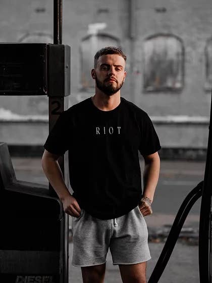 Camiseta Classic Riot por atacado de RIOT