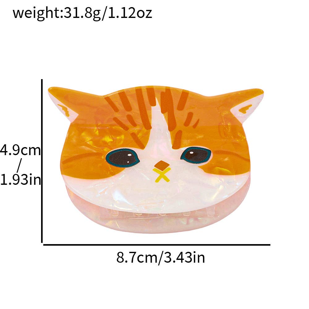 Cat Niedliche Katzenkopf Tierhaarklammer für den Großhandel auf Faire4