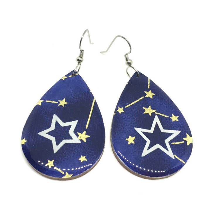 Constellation Indigo Tropfenohrringe für den Großhandel von Prettykiku