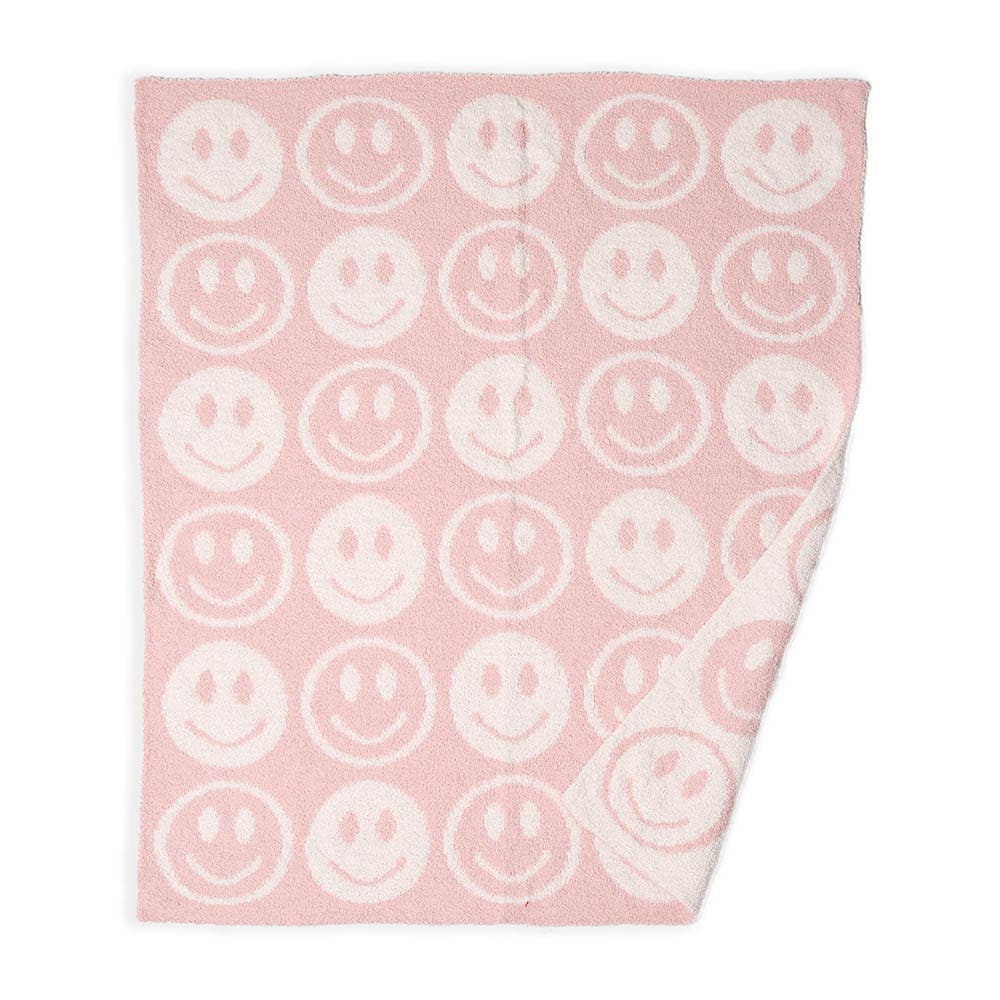 Sensibling Corp. - Wholesale Bedding Blanket - Kids & Baby - Smile Patterned Reversible Kids Throw Blanket0