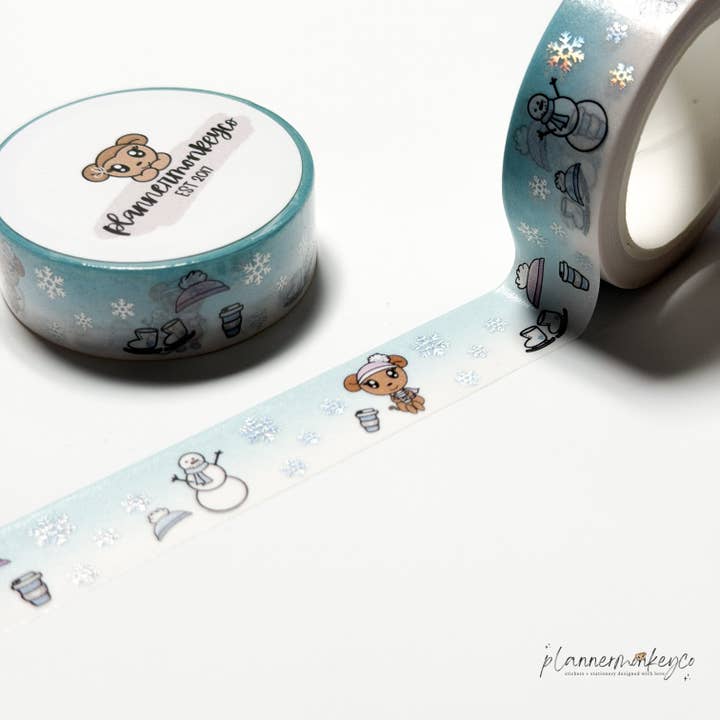 Macy's Winter Wonderland | Silver Foil 15MM *Last Year Limited Restock* for wholesale by Plannermonkeyco
