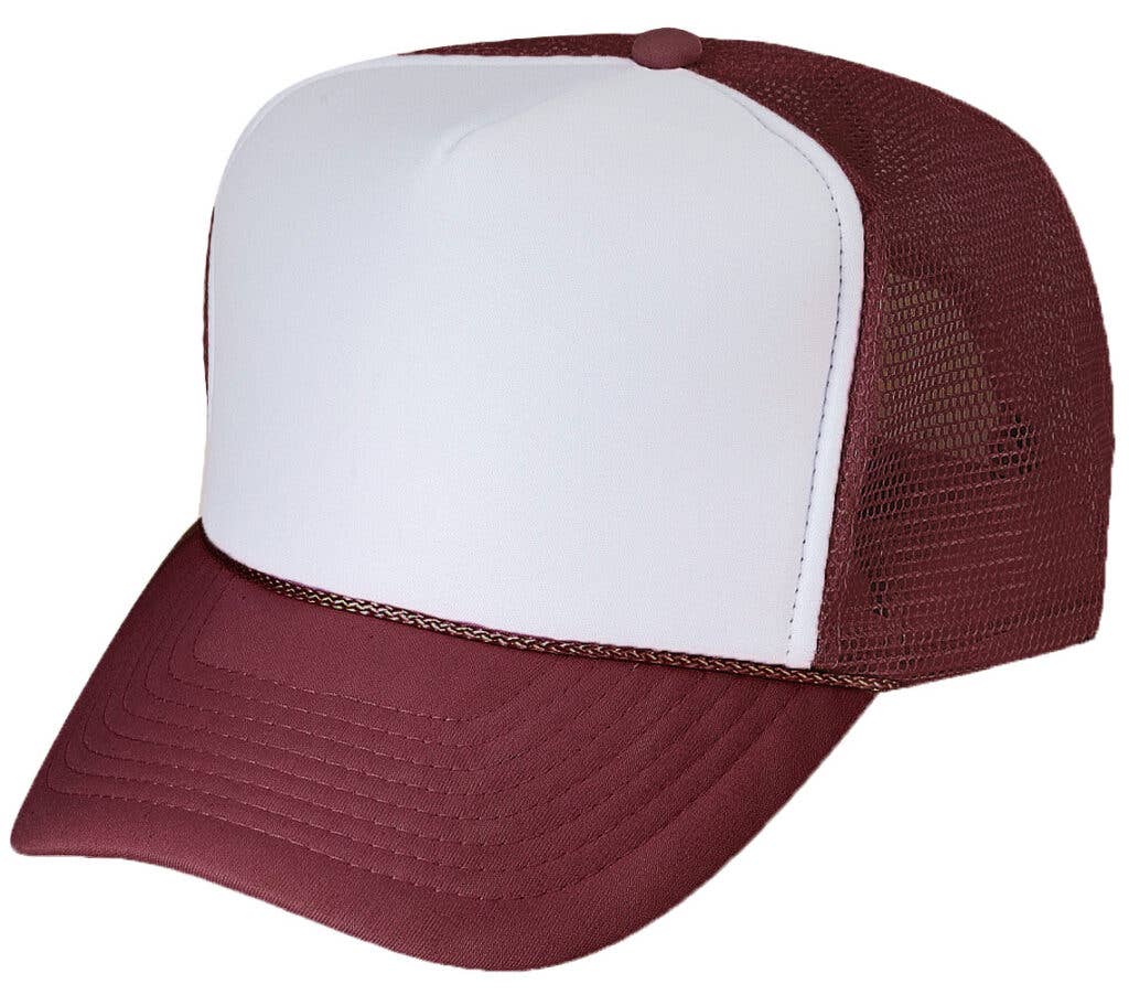 Stitch & Bill Hats - Vendita all'ingrosso Cappellino da camionista - Uomo - Classico Cappellino Trucker in Rete con Corda Venduto Così Com'è o Personalizzato19