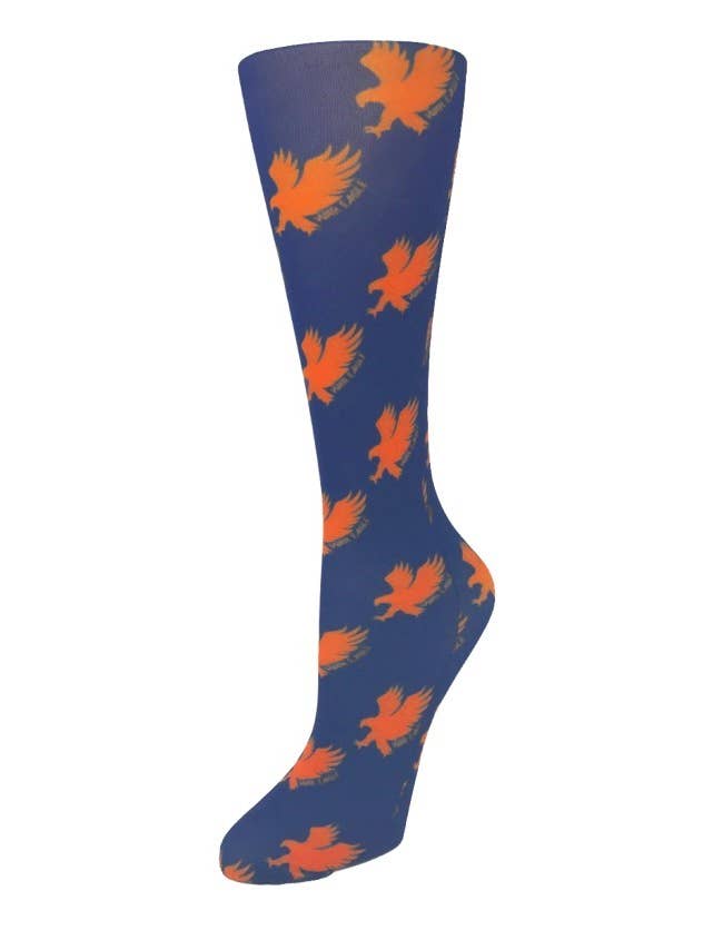 Cutieful – wholesale Strumpor - Dam – Auburn War Eagle Navy - Snygga kompressionsstrumpor