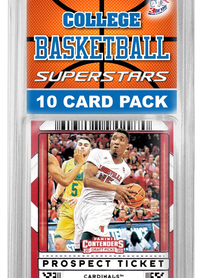 10-kort Louisville Cardinals College Basketball Superstjerner for engroshandel hos 3bros And A Card Store