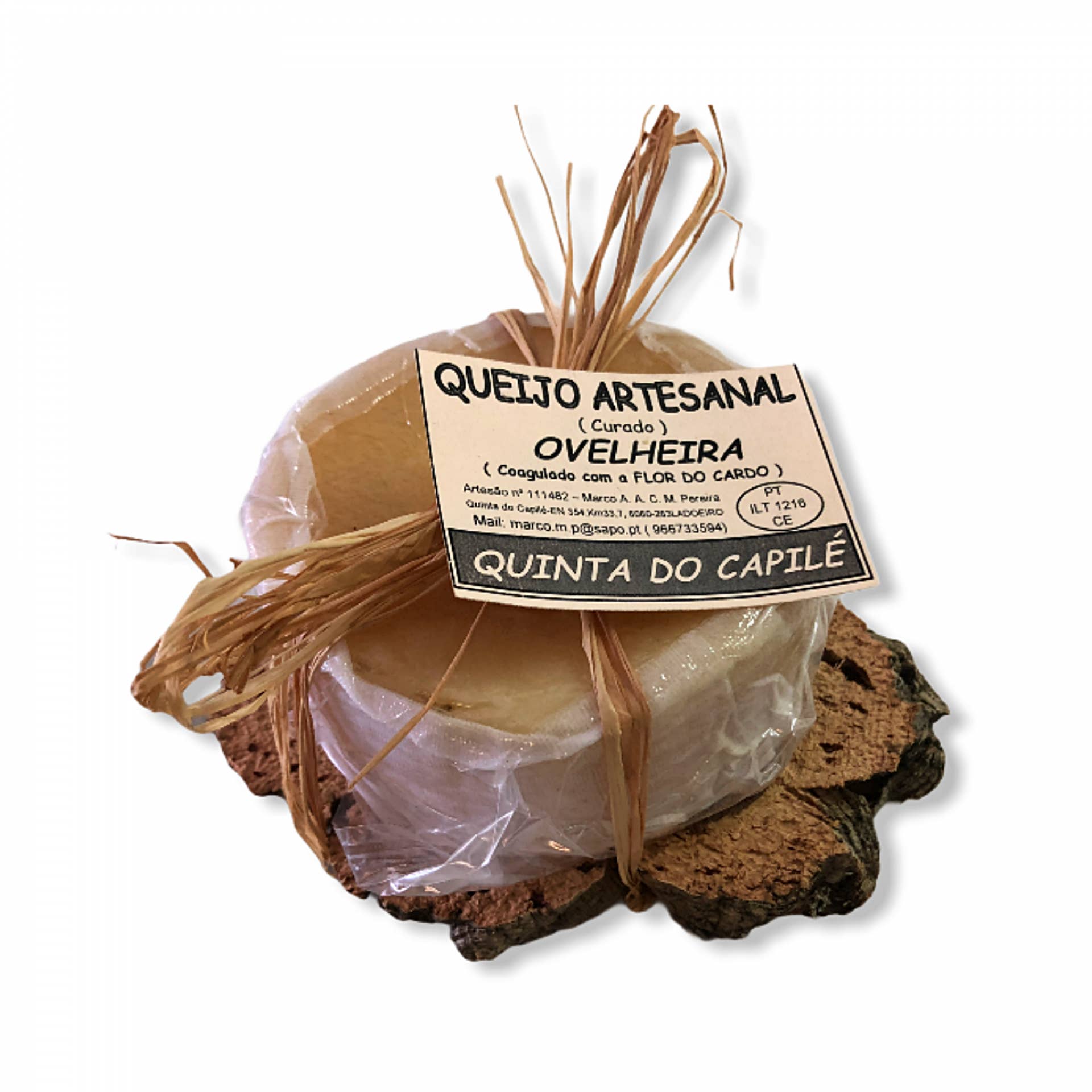 Geocakes - Wholesale Cheese - Cured Artisan Cheese (Cabreira) - Quinta do Capilé