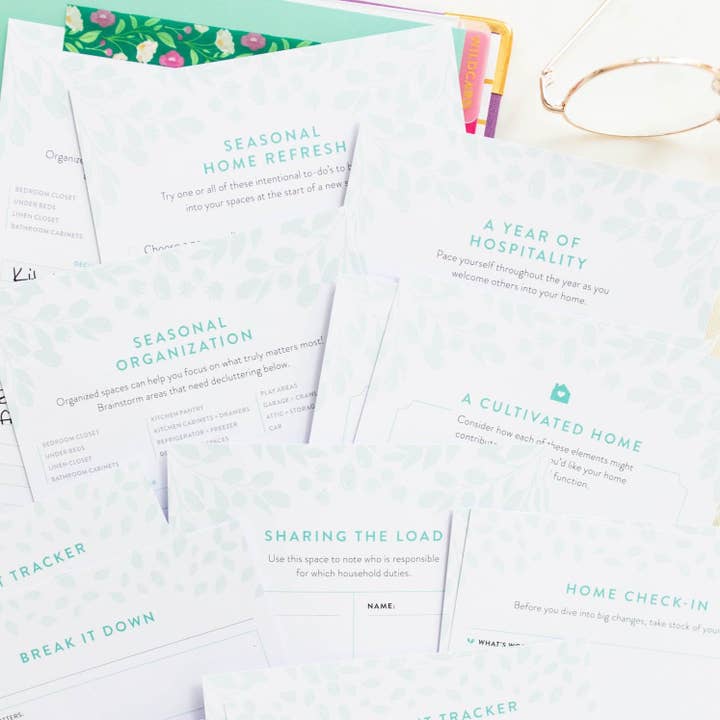 Cultivate What Matters - Wholesale Planner - Wildcard Page Pack | Home & Spaces