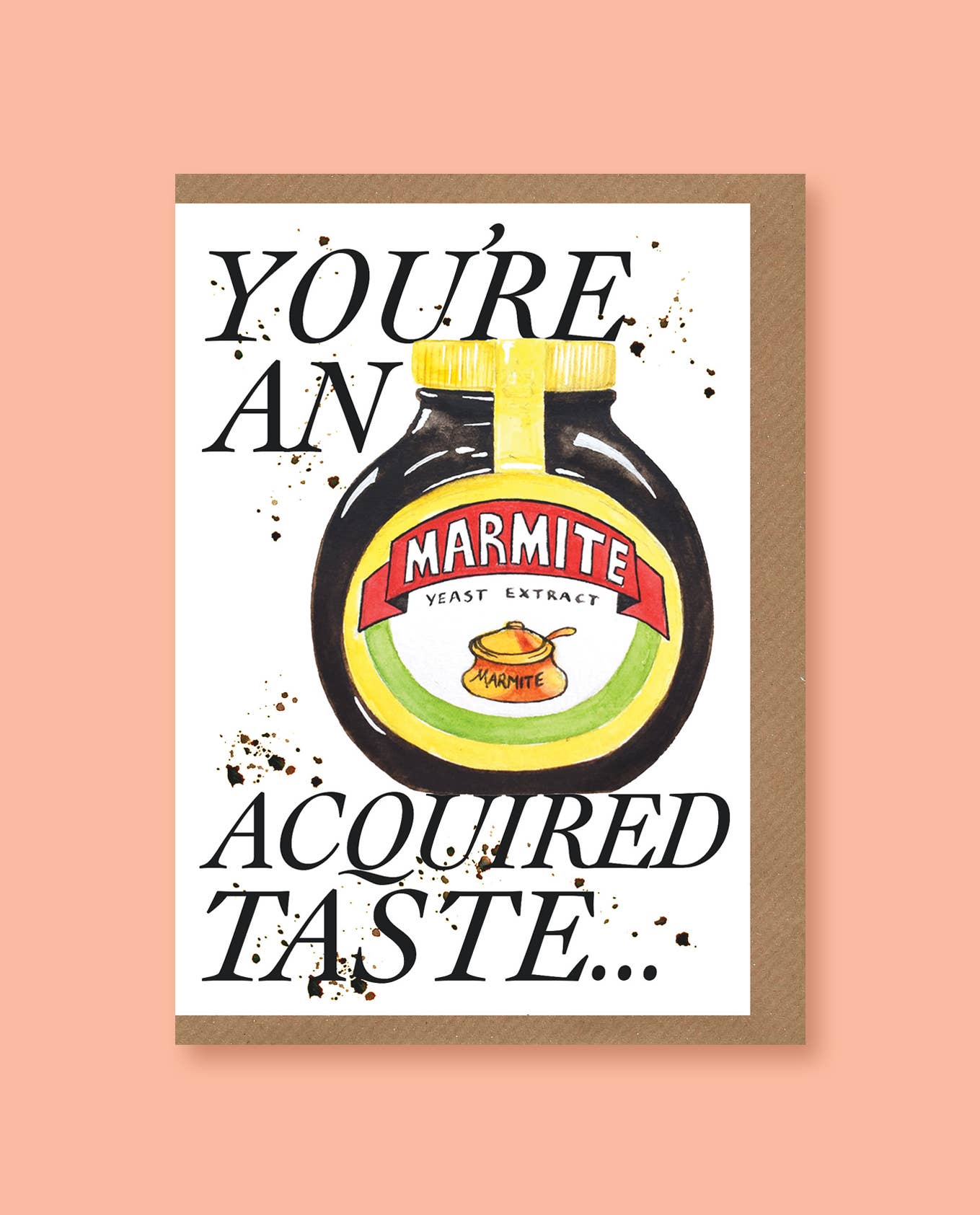 studio frewb - Wholesale Valentine's Day Card - You're An Acquired Taste... (But I Love You) card