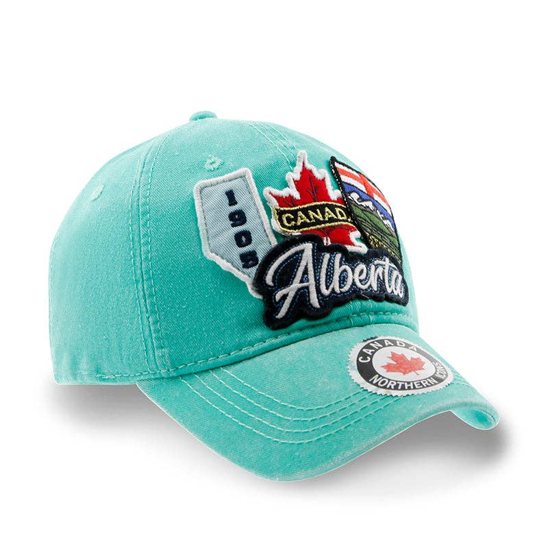 Northern Icons Canada - Wholesale Baseball Cap - Unisex - Alberta Patch Embroidery Province Cap12