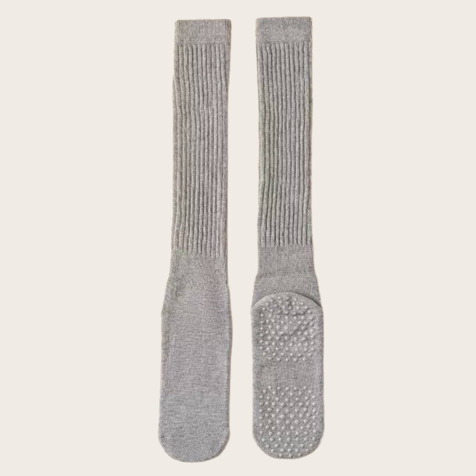 AK Brand - Wholesale Socks - Women's - 3-Pack Scrunch Grip Socks with Non-Slip Sole Soft Stretch Kn6