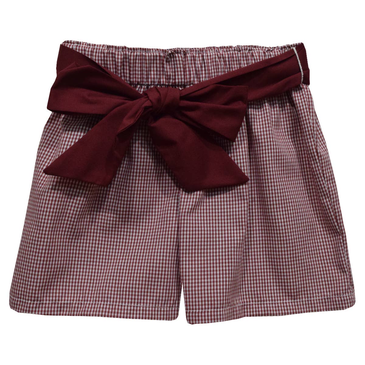 Vive La Fete - Wholesale Shorts - Kids - Gingham Girls Short with Sash3