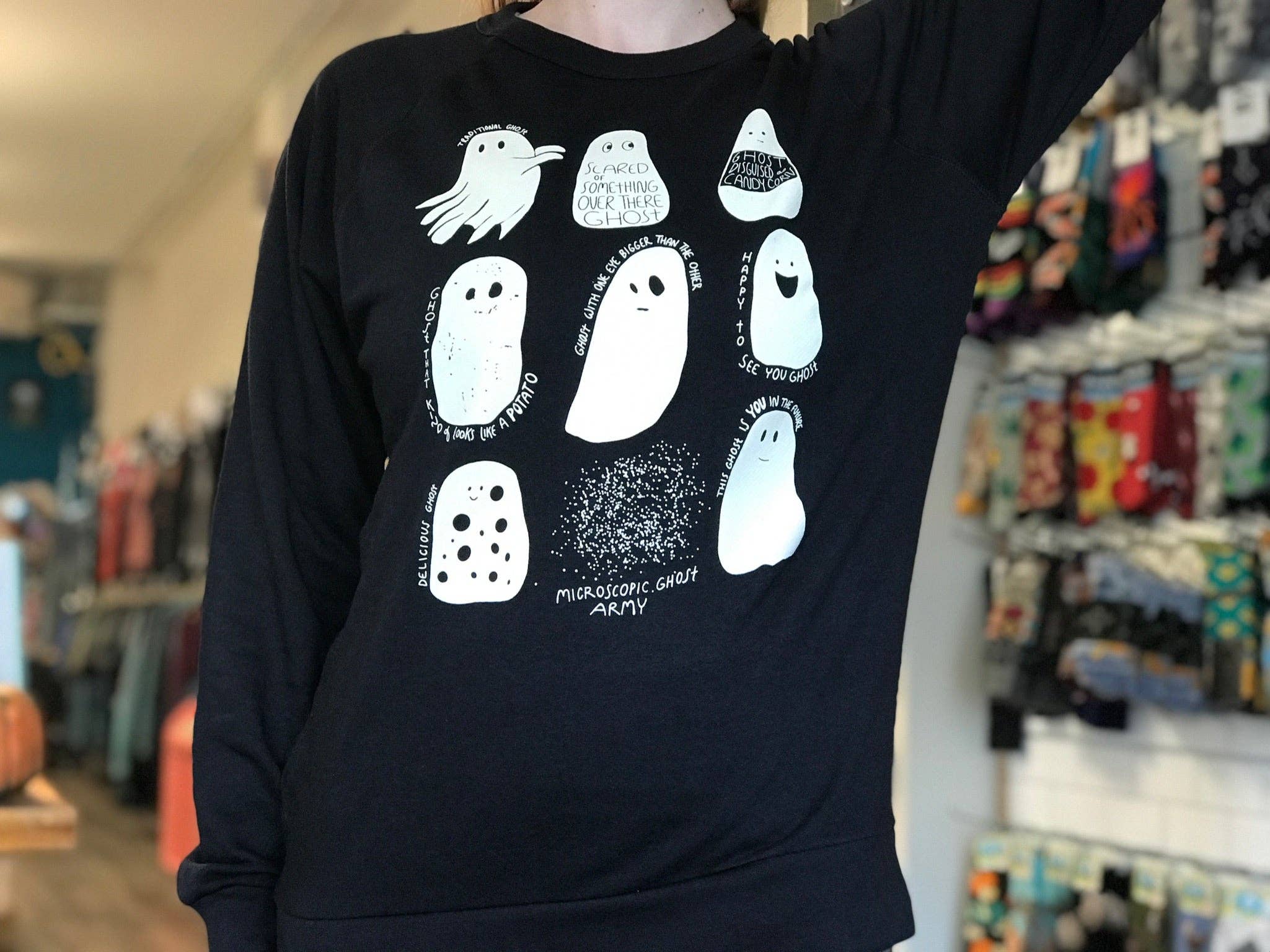 Ugly Baby - Wholesale Graphic Sweatshirt - Women's - French Terry Fleece Sweatshirt - A Ghost Story2