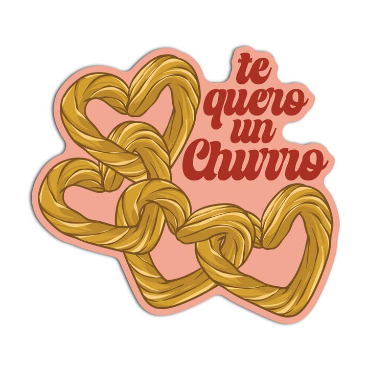 Girls Printing House - Wholesale Sticker - Te Quero Un Churro Mexican Textured Stickers 0