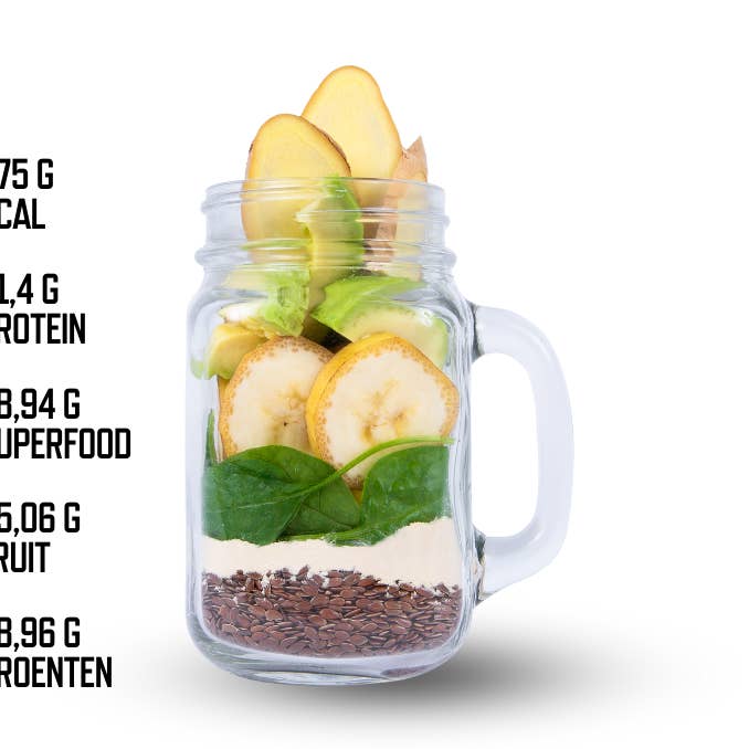 Sjakes - Wholesale Powdered Health Drink - Ginger Greens smoothie meal0