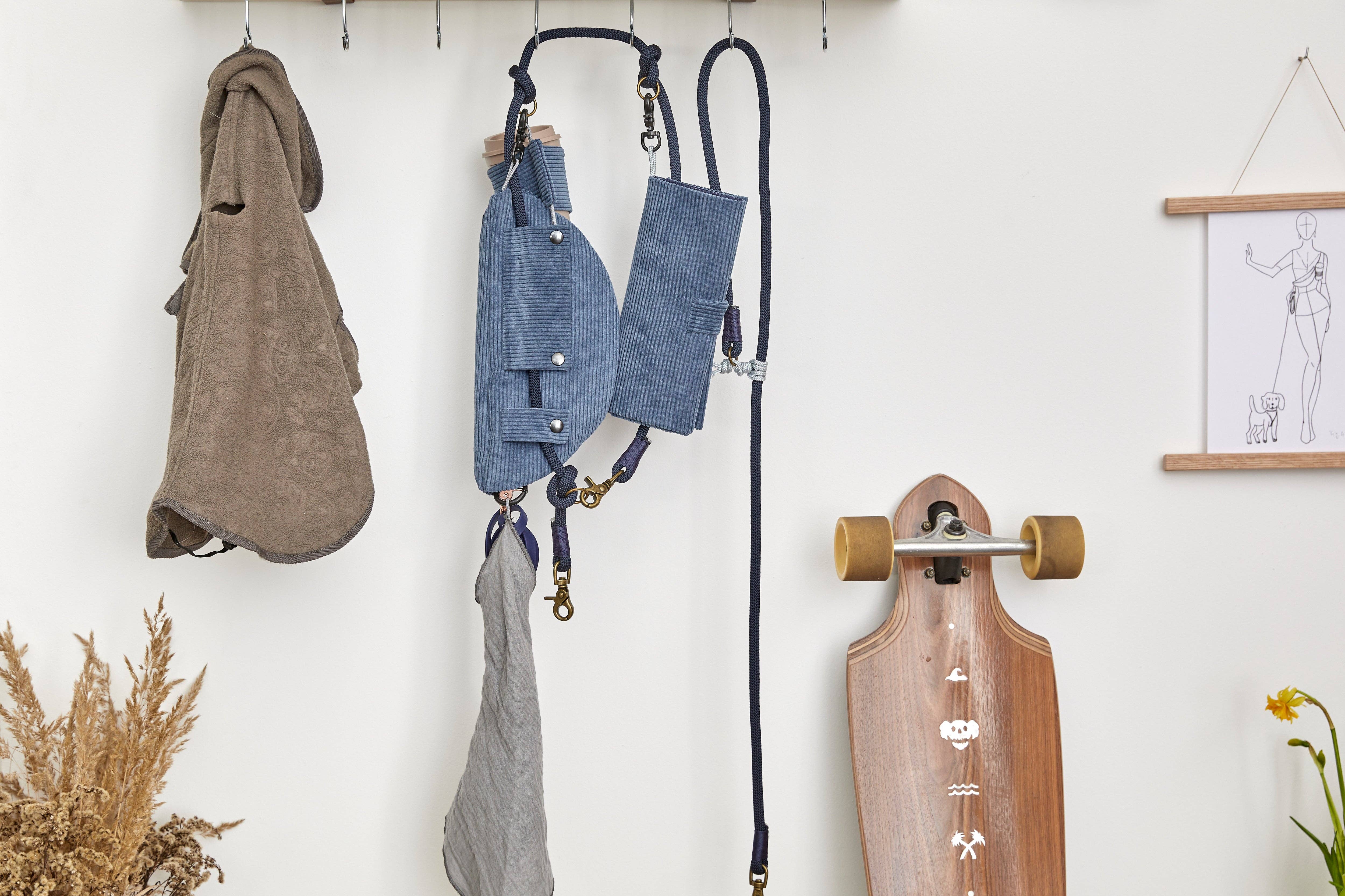 Foxc - Vendita all'ingrosso Guinzaglio - Cani - Foxc borsa per cani Stockholm con guinzaglio click-on8