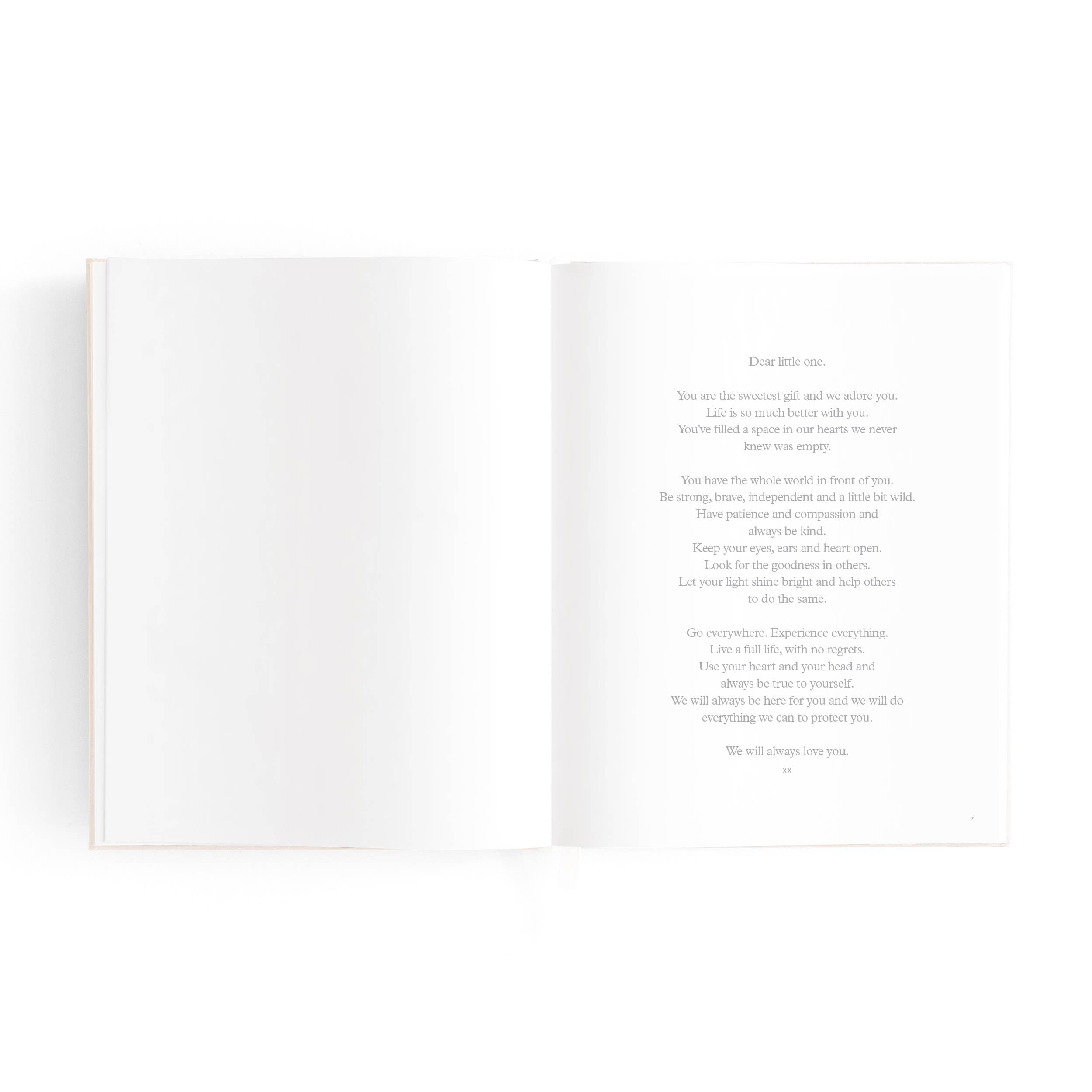 Fox & Fallow – wholesale Minnesbok - Barn och baby – Mini Baby Book Havregryn8